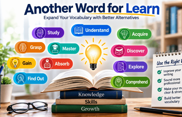 Another Word for Learn: A Complete Guide To Simple Synonyms With Practical Examples