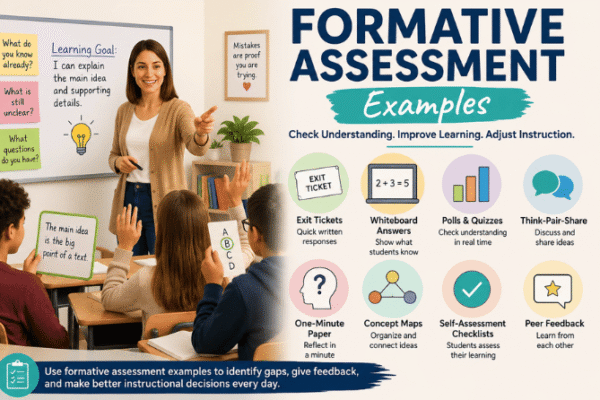 Formative Assessment Examples: Complete Guide to Strategies, 25 Fast and Effective Ways to Check Student Understanding, And More Info 