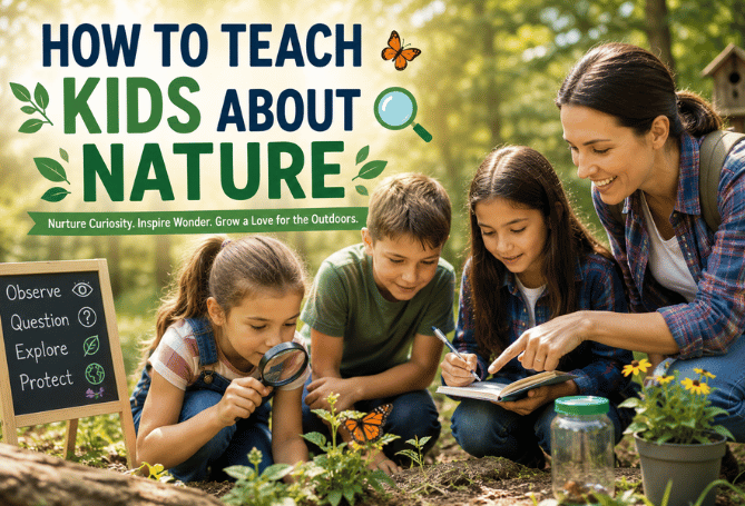 How to Teach Kids About Nature: Complete Guide to 9 Fun Outdoor Activities That Inspire Curiosity 