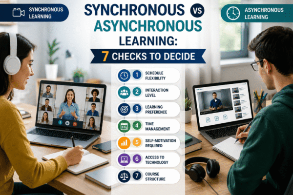 Synchronous vs Asynchronous Learning: 7 Checks to Decide 
