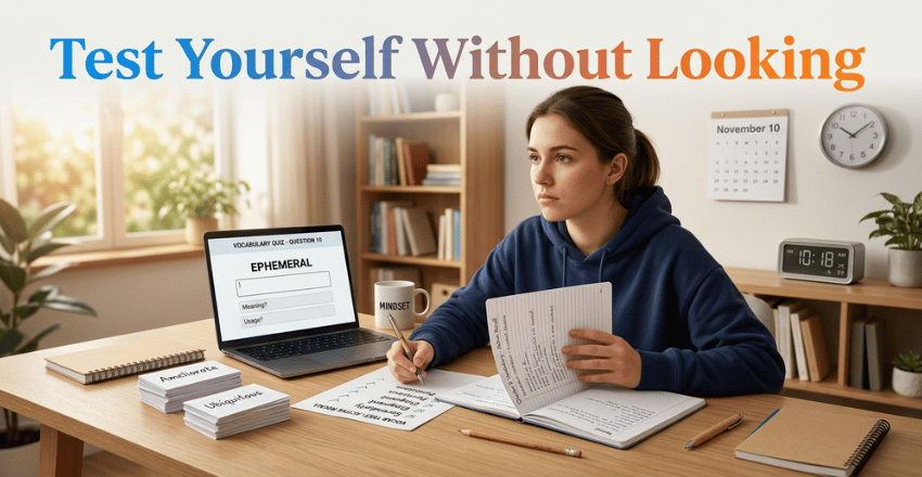 Test Yourself Without Looking