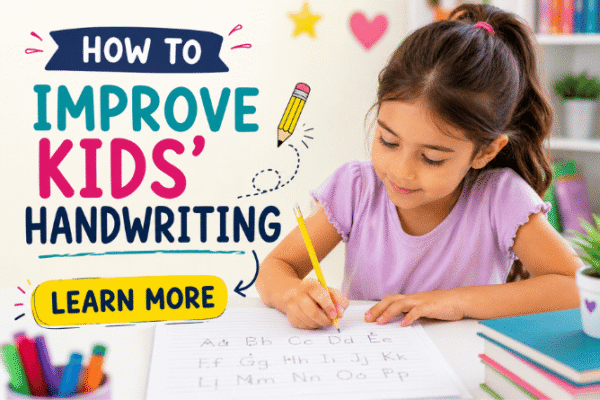 how to improve kids’ handwriting