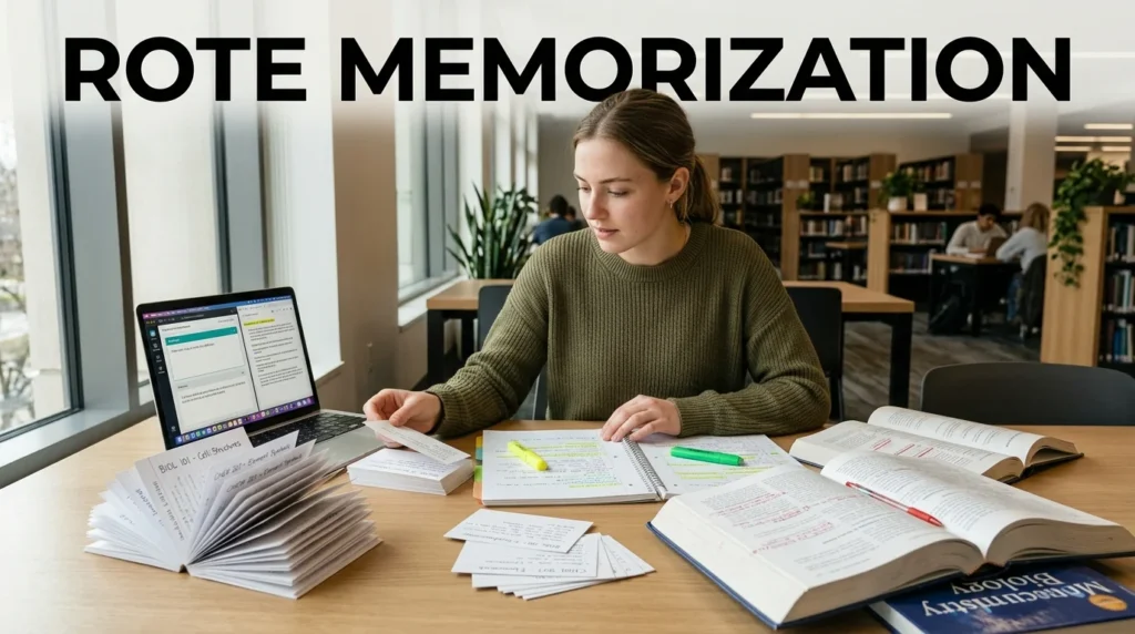 Rote Memorization: Complete Guide to Benefits, Limits and Better Study Methods