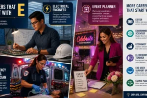 Careers That Start With E